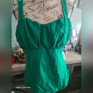 Green Women's Top